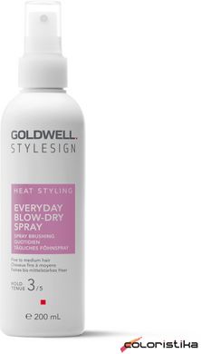 Спрей для разглаживания волос средней фиксации Goldwell Stylesign Heat Styling Everyday Blow-Dry Spray 200 мл