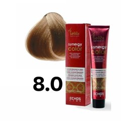 Безаміачна фарба для волосся Echosline Seliar 8.0 світло-русий 100 мл