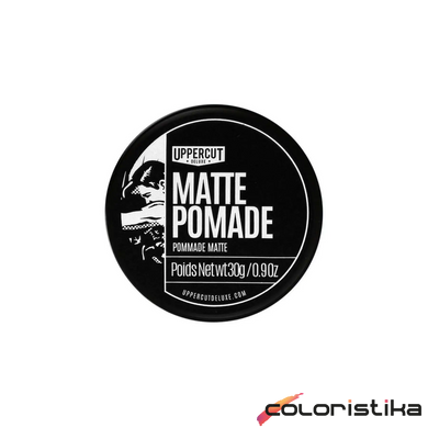 Матовая помада для укладки волос Uppercut Deluxe Matt Pomade 30 г