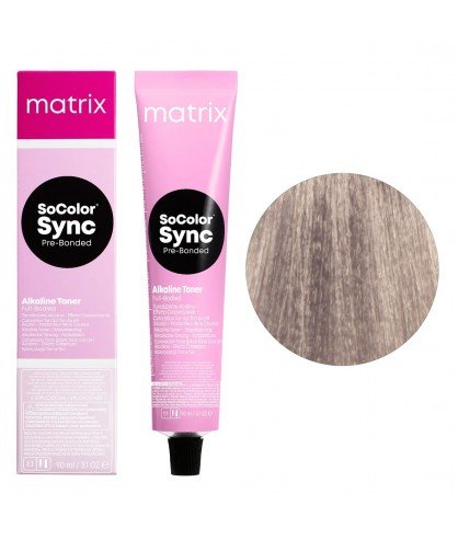 Безаммиачная краска для волос Matrix SoColor Sync Pre-Bonded Alkaline 8P Светлый жемчужный блондин 90 мл