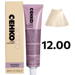 Фарба для волосся C:EHKO Color Explosion 12.00 платиновий блондин 60 мл