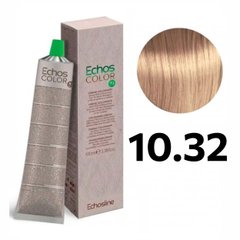 Фарба для волосся Echosline Echos Color 10.32 nude сіро-коричневий платиновий блонд (тауп) 100 мл