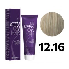 Фарба для волосся Keen Color Cream 12.16 платиновий блондин попелясто-фіолетовий 100 мл