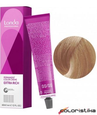 Фарба для волосся Londa Professional PERMANENT COLOR 10/96 Яскравий блондин сандре фіолетовий 60 мл