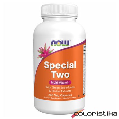 Мультівітамінний комплекс Now Foods Special Two Multi - 240 tabs