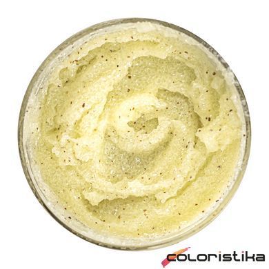 Сахарный скраб для тела Hollyskin Lemon Curd с маслом ши и перлитом
