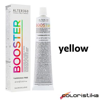 Краска для волос Alter Ego Booster Color желтый корректор 60 мл