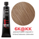 Профессиональная краска для волос Goldwell Topchic 60 мл 6K@KK медный блестящий элюминированный интенсивный медный