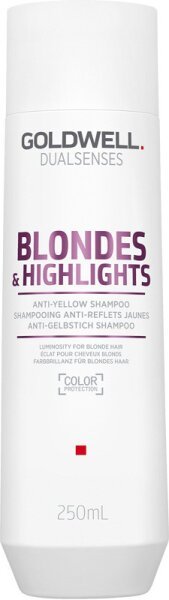 Шампунь анти-желтый для осветленных волос Goldwell Dualsenses Blondes&Highlights 250 мл