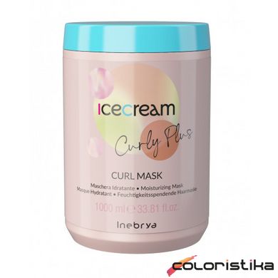 Маска для вьющихся волос и волос с химической завивкой Inebrya Ice Сream Сurl Mask 1000 мл