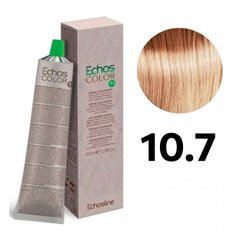 Фарба для волосся Echosline Echos Color 10.7 пісочний платиновий блонд 100 мл