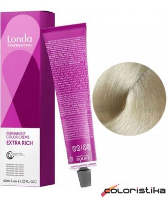 Краска для волос Londa Professional PERMANENT COLOR 12/1 Специальный пепельный блондин 60 мл