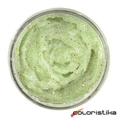 Цукровий скраб для тіла Hollyskin Green Tea з олією ши та перлітом