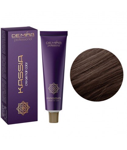 Краска для волос DeMira Professional Kassia Cream Hair Color 4/37 90 мл