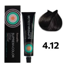Фарба для волосся FarmaVita Suprema Color 4.12 каштановий попелястий ірис 60 мл