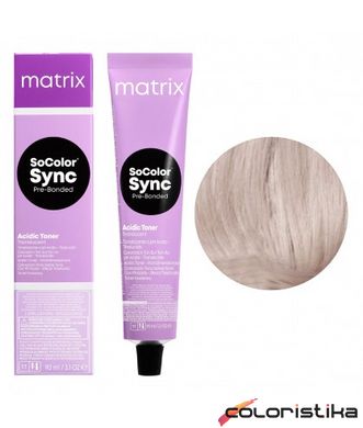 Безаммиачная краска для волос Matrix SoColor Sync Pre-Bonded Acidic 10PR, розовый опал 90 мл