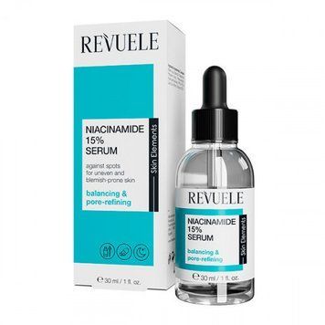 Освітлююча сироватка для обличчя Revuele Niacinamide 15% С, 30 мл