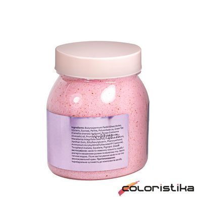 Цукровий скраб для тіла Hollyskin Cherry Blossom з олією ши та перлітом
