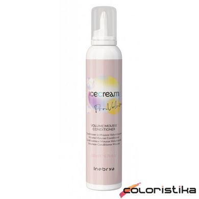 Мусс-кондиционер для объема волос Inebrya Ice Cream Pro-Volume Mousse 300 мл