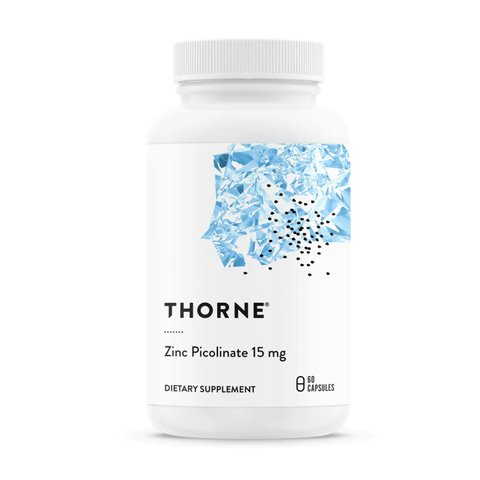 Цинк пиколинат Thorne Zinc Picolinate 15 мг – 60 капсул