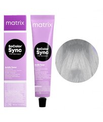 Безаміачна фарба для волосся Matrix SoColor Sync Pre-Bonded Acidic 10PA, срібний опал 90 мл