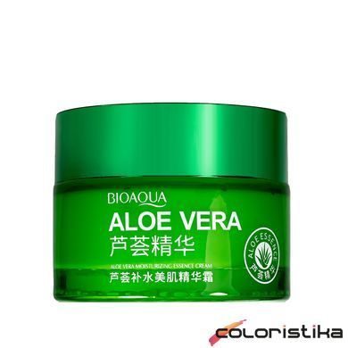 Крем для обличчя зволожуючий з алое BIOAQUA Aloe Vera 50 мл