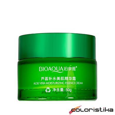 Крем для обличчя зволожуючий з алое BIOAQUA Aloe Vera 50 мл