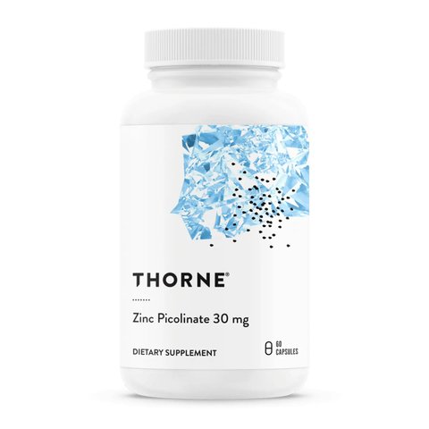 Цинк пиколинат Thorne Zinc Picolinate 30 мг – 60 капсул