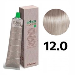 Фарба для волосся Echosline Echos Color 12/0 екстра платиновий натуральний блонд 100 мл