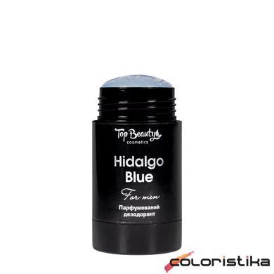 Дезодорант для тіла чоловічий Top Beauty Hidaljo Blue парфумований з пробіотиком
