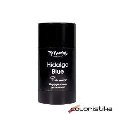 Дезодорант для тіла чоловічий Top Beauty Hidaljo Blue парфумований з пробіотиком