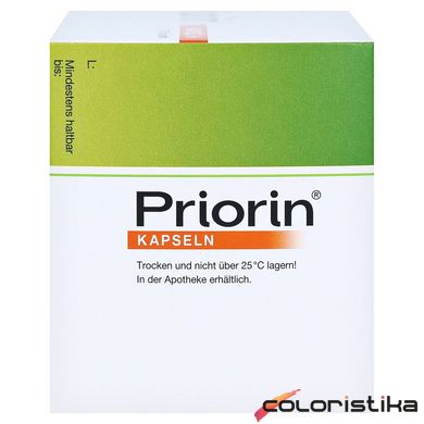 Пріорін німецькі вітаміни проти випадіння волосся Priorin Bayer 270 капсул (Вироблено в Німеччині)