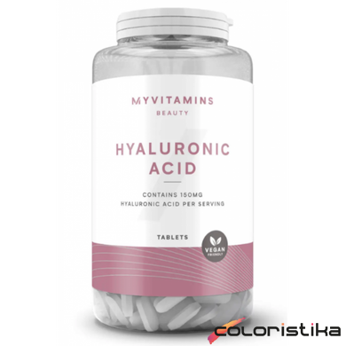 Гіалуронова кислота Myvitamins Hyaluronic Acid - 60 tabs