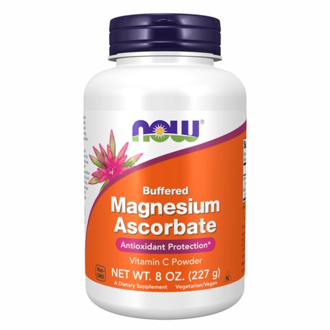 Вітаміни аскорбат магнію Now Foods Magnesium - 227 g