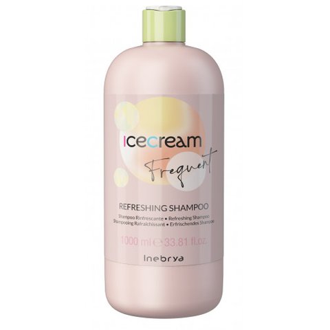 Шампунь освещающий с мятой Inebrya Refreshing Shampoo Mint 1000 мл