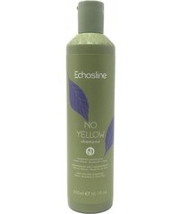 Шампунь проти жовтизни Echosline Vegan No Yellow для світлого, освітленого або сивого волосся 300 мл
