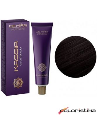 Краска для волос DeMira Professional Kassia Cream Hair Color 4/71 90 мл