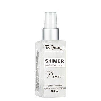 Спрей мист для тела парфюмированный с шиммером Top Beauty Nina, 125 мл