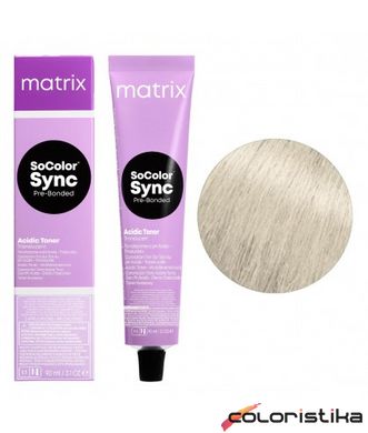 Безаммиачная краска для волос Matrix SoColor Sync Pre-Bonded Acidic 8AG, бежевый 90 мл