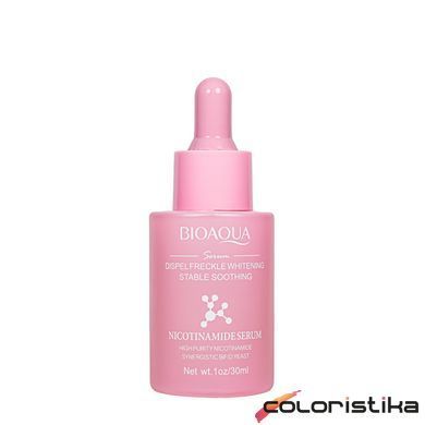 Сироватка для обличчя Bioaqua Nicotinamide Serum відбілююча з ніацинамідом, 30 мл