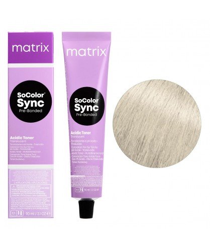 Безаммиачная краска для волос Matrix SoColor Sync Pre-Bonded Acidic 8AG, бежевый 90 мл