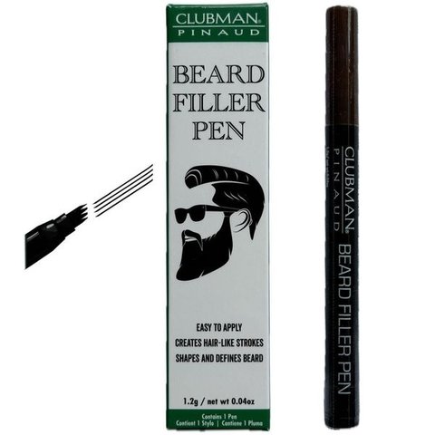 Карандаш для бороды CLUBMAN PINAUD BEARD FILLER PEN Black 1.2g