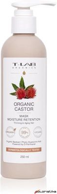 Маска для тонкого і вікового волосся T-Lab Organics Organic Castor Moisture Retention  Mask  250 мл