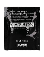 Освітлювач для волосся (порошок) безпильовий з активованим вугіллям Echosline Karbon 9 35 г
