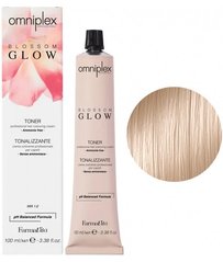Безаміачна фарба для волосся FarmaVita Omniplex Blossom Glow Toner 100 мл 10.02 Платиновий перлинний блондин