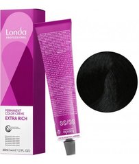 Фарба для волосся Londa Professional PERMANENT COLOR 2/0 Чорний 60 мл