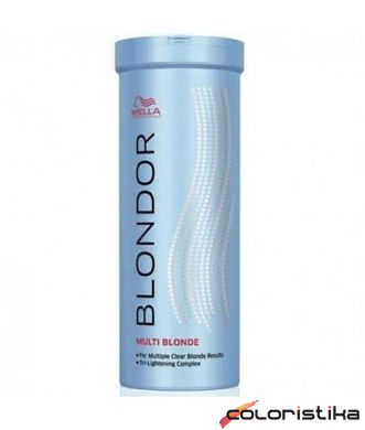 Освітлювач для волосся (порошок) Wella Professional Blondor Multi Blonde Powder 400 г