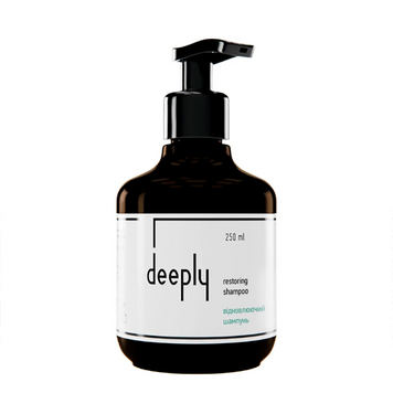Восстанавливающий шампунь deeply restoring shampoo 250 мл