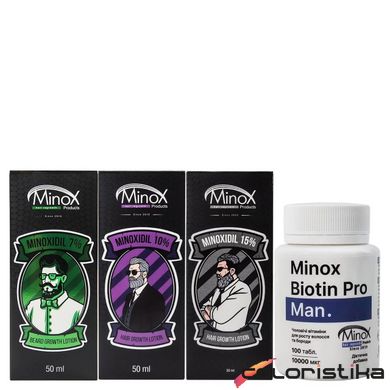 Набор для роста бороды Minox Dynamic Rise