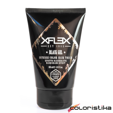 Ежедневный камуфляж Xflex Black Gel 100 ml.